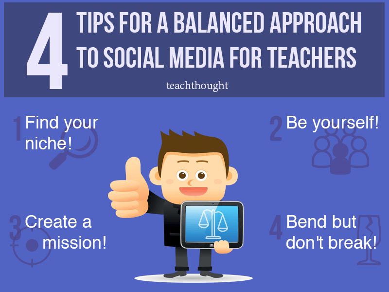 为教师提供一种平衡的社交媒体方法