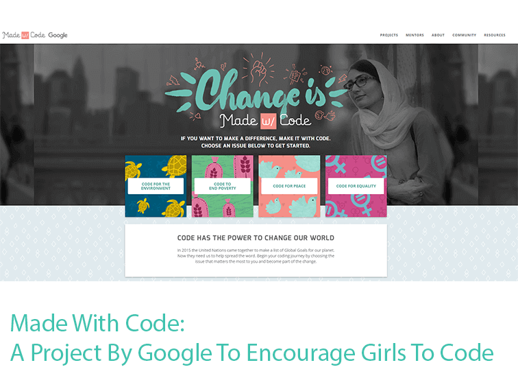 代码制作:谷歌鼓励女孩编程的项目