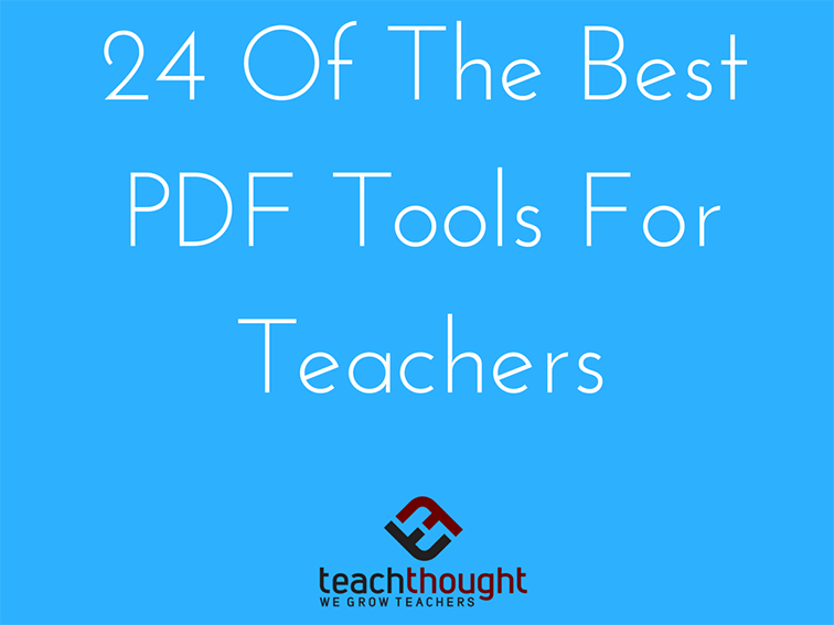 28名教师最好的PDF工具