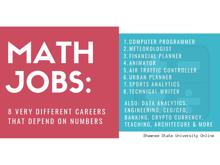 数学类职业:8种非常不同的职业，都依赖于数字