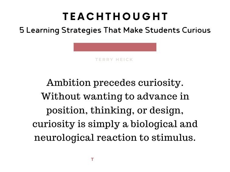 激发学生好奇心的5种学习策略