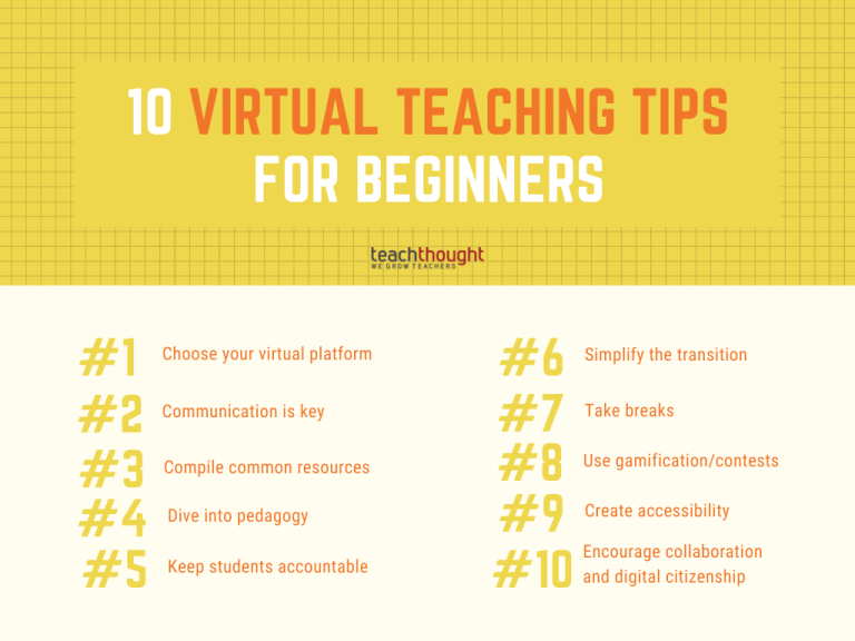 给初学者的10个虚拟教学技巧