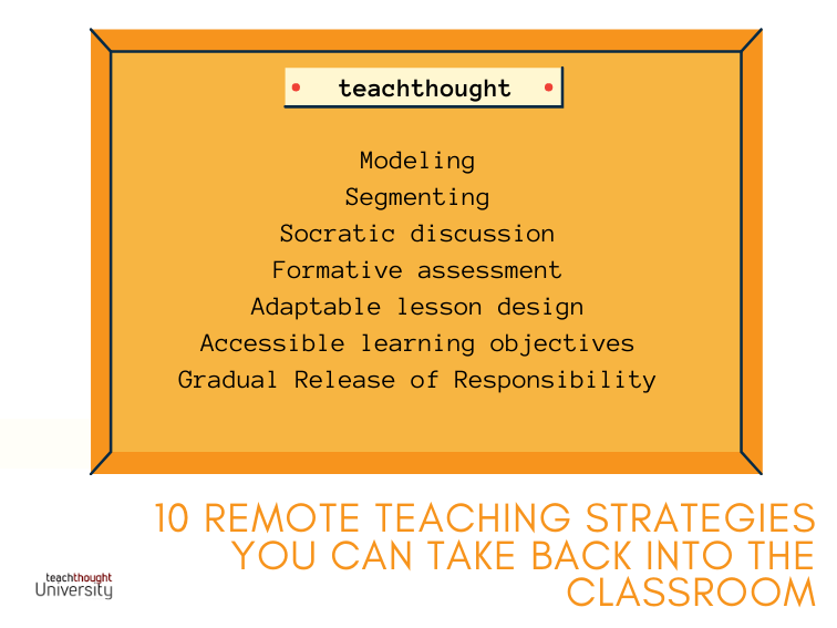 10远程教学策略，您可以重新进入教室