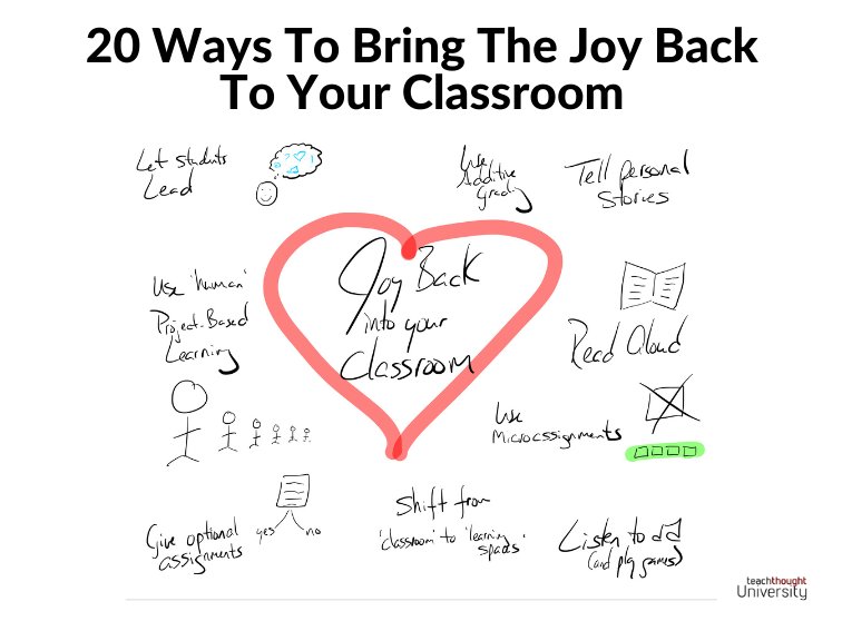 将快乐带回教室的20种方法